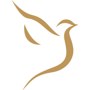 Pohrebná služba Posol - logo-holubička